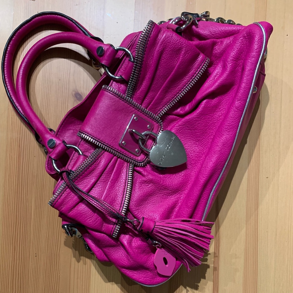 Vintage Ltd Ed. Betsey Johnson Pink Handbag